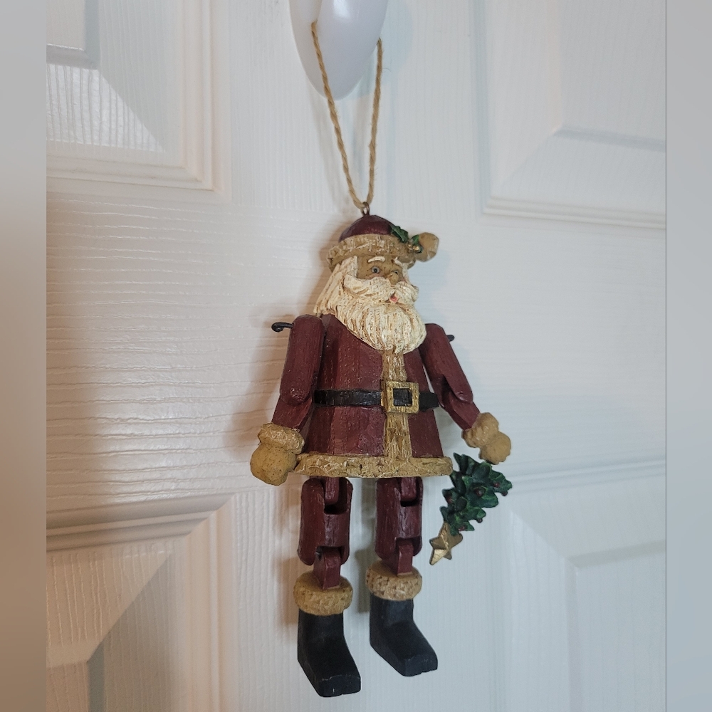 Santa Christmas Tree Ornament Decor Holiday Winter Home Accent
